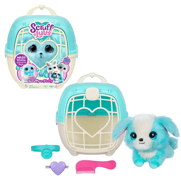Фото - М'яка іграшка-сюрприз Scruff a Luvs Кудлате перетворення, м'ятний (30327)