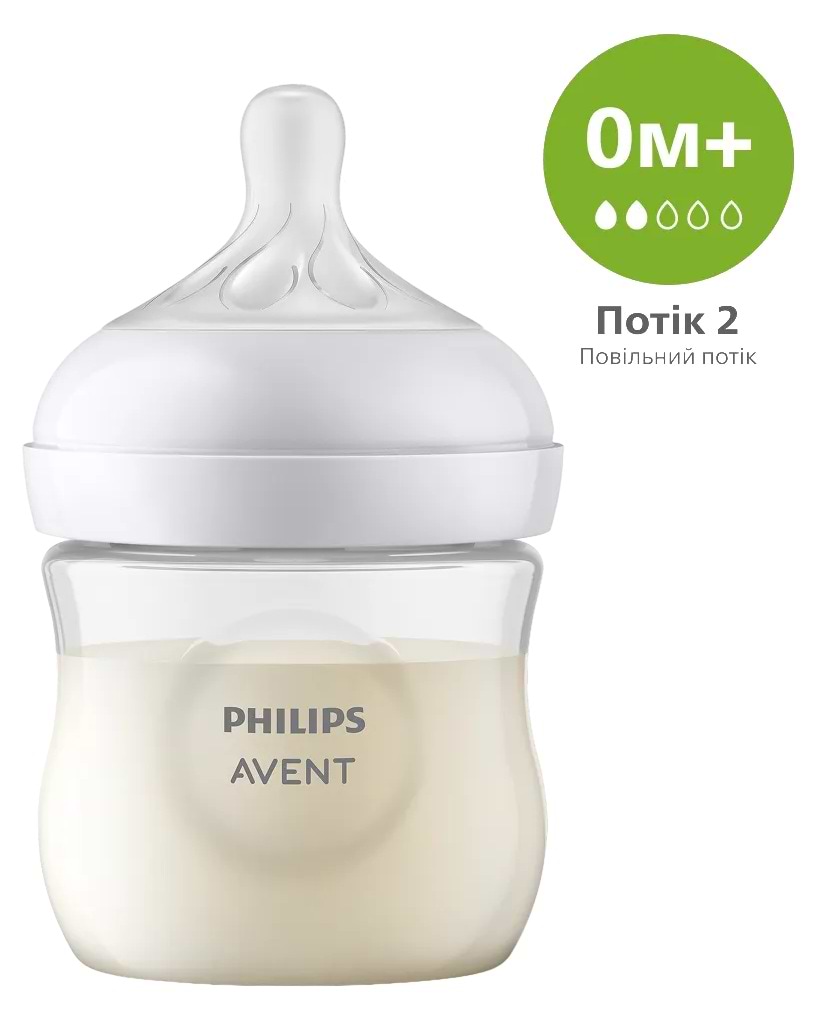 Пляшка для годування Philips AVENT Natural природний потік, 125 мл., 1 шт. (SCY900/01) - Фото 1
