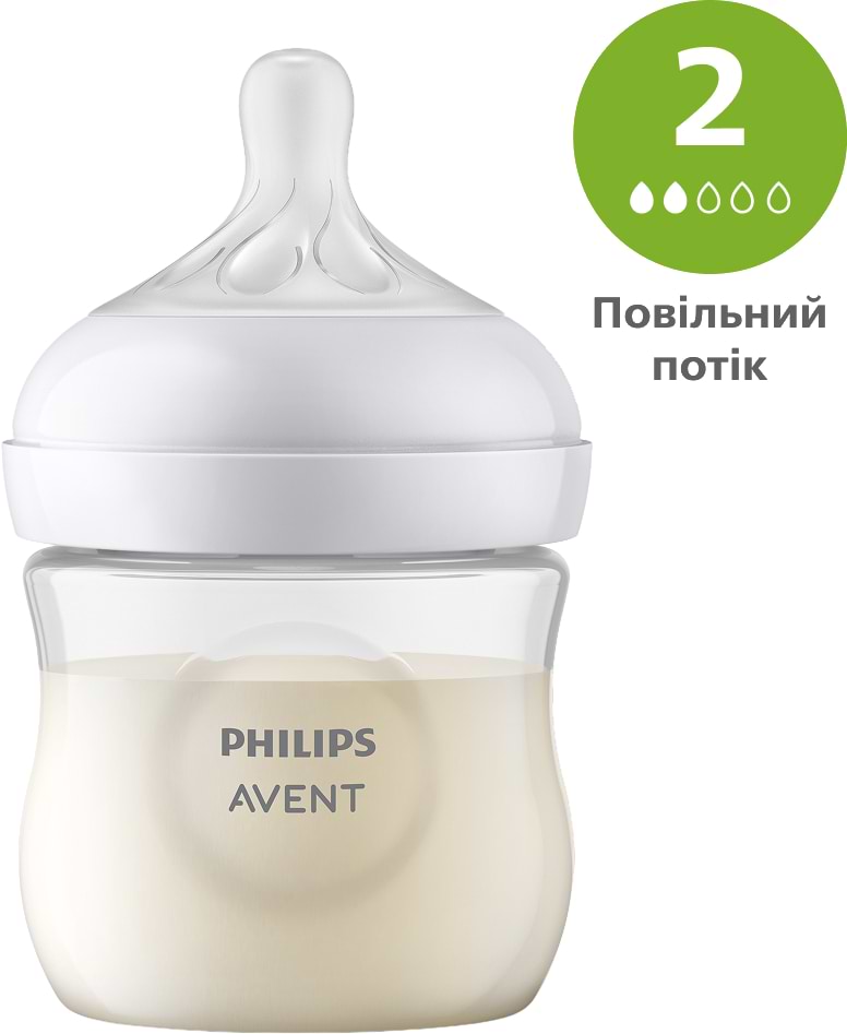 Бутылочка для кормления Philips AVENT Natural природный поток, 125 мл., 1 шт. (SCY900/01) - Фото 1