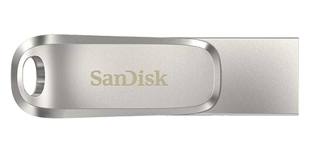 Флеш USB SanDisk 256GB USB-Type C Dual Drive Luxe (SDDDC4-256G-G46) - Фото 1