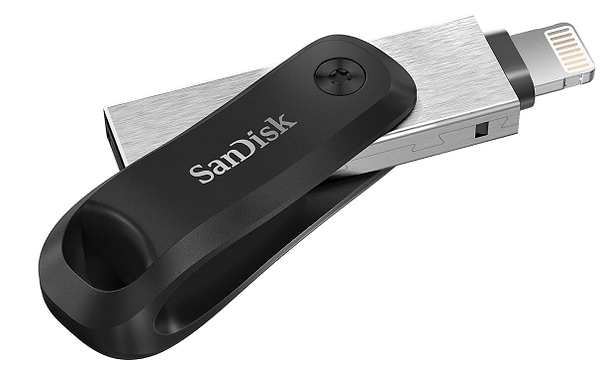 Фото - Флеш USB/Lightning SanDisk iXpand Go 128GB USB 3.0/Lightning Apple (SDIX60N-128G-GN6NE)