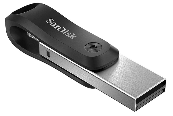 Фото - Флеш USB/Lightning SanDisk iXpand Go 128GB USB 3.0/Lightning Apple (SDIX60N-128G-GN6NE)