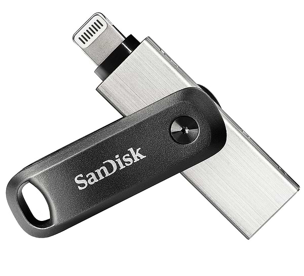 Фото - Флеш USB/Lightning SanDisk iXpand Go 128GB USB 3.0/Lightning Apple (SDIX60N-128G-GN6NE)