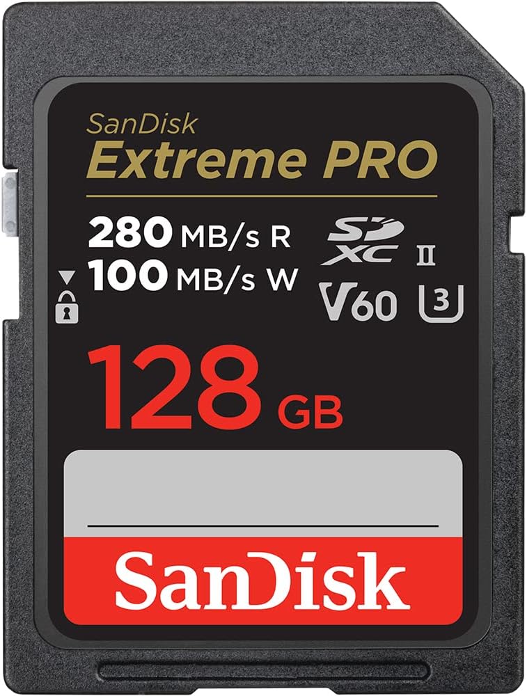Карта пам'яті SanDisk Extreme Pro V60 128GB C10 UHS-II U3 (SDSDXEP-128G-GN4IN) - Фото 1