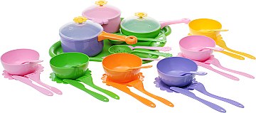 Фото - Сюжетно-рольова гра. Посуд Tigres Набір столовий "Ромашка" 43 ел. (39149)