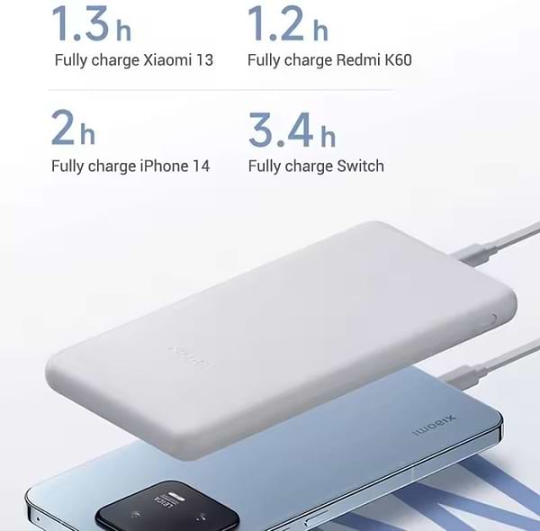 Фото - Батарея мобильная Xiaomi 10000mAh 22.5W Lite (BHR9350GL) Lite GL