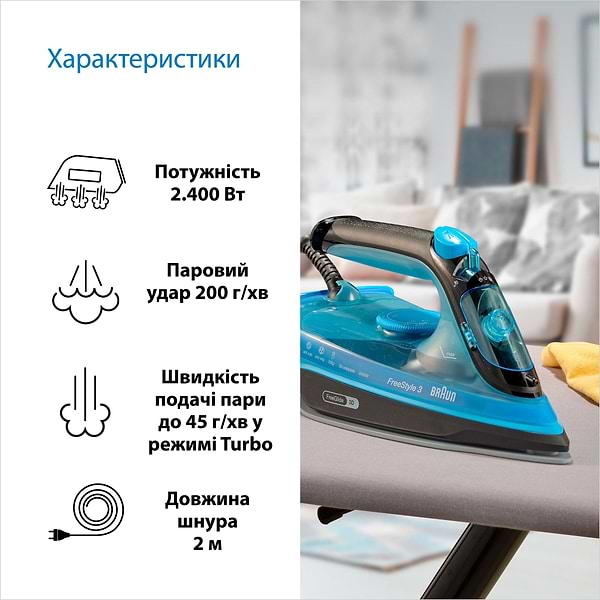 Фото - Праска Braun FI3194BK