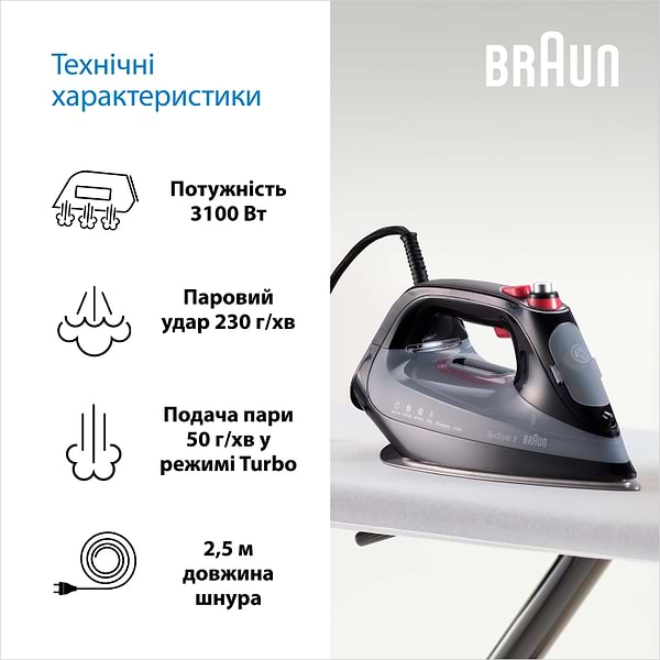 Фото - Утюг Braun SI9281BK