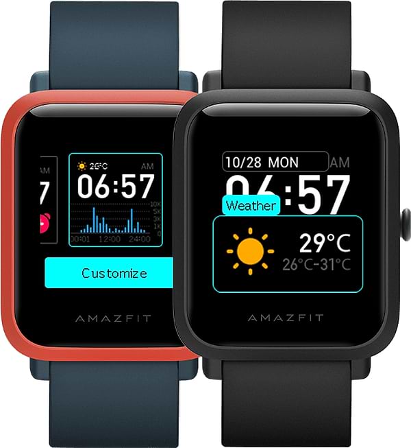 Фото - Смарт-годинник Amazfit Bip S Red Orange