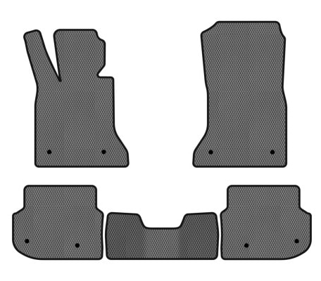 EVA коврики в салон авто EVAtech для 5 Series (F10) Electric seats BMW 2010-2013 6 поколение Sedan USA (BM33283C5BW8RGB)