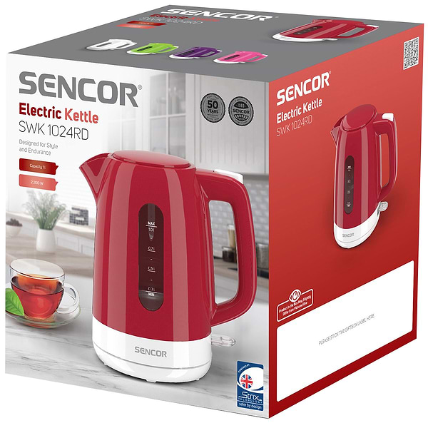 Фото - Электрический чайник Sencor SWK 1024RD
