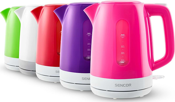 Фото - Електричний чайник Sencor SWK 1020WH