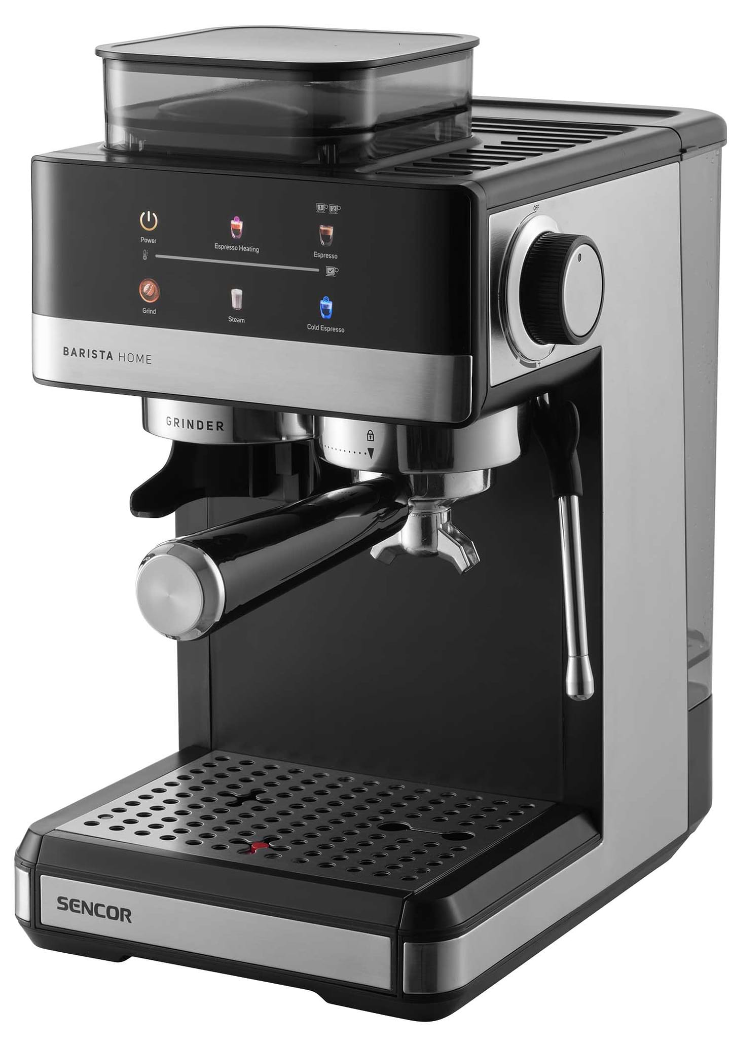 Кофеварка рожковая Sencor SES5000SS