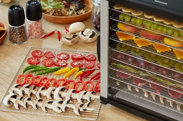 Фото - Сушарка для овочів і фруктів Sencor SFD 7000BK