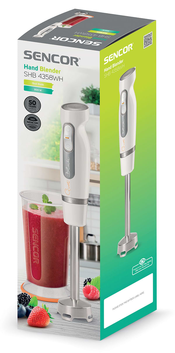 Фото - Блендер заглибний Sencor SHB4358WH-EUE3