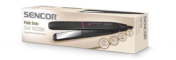 Фото - Выпрямитель волос Sencor SHI 1100BK