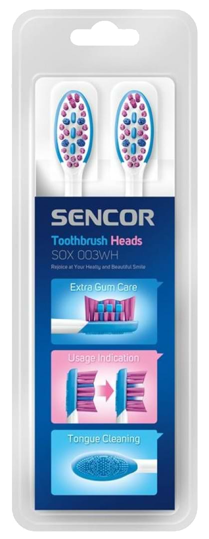 Насадка для зубной щетки Sencor SOX003WH - Фото 1