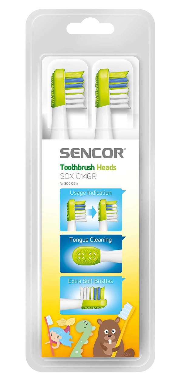 Фото - Насадка для зубной щетки Sencor SOX 014GR
