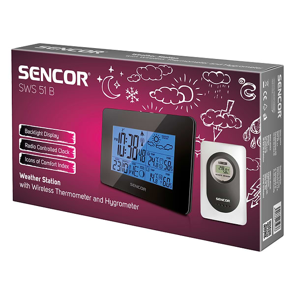 Фото - Метеостанция Sencor SWS51B
