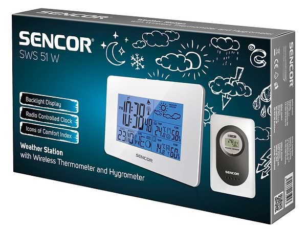 Фото - Метеостанция Sencor SWS51W