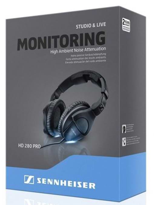 Фото - Навушники повнорозмірні дротові Sennheiser HD 280 Pro (506845)