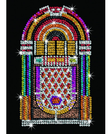 Набір для творчості з паєток Sequin Art Музичний Автомат Orange (SA1515)