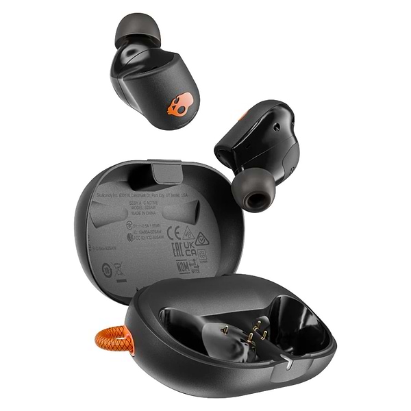 Фото - Навушники вкладиші бездротові TWS Skullcandy Sesh ANC Active Black/Orange (S2SAW-S749)