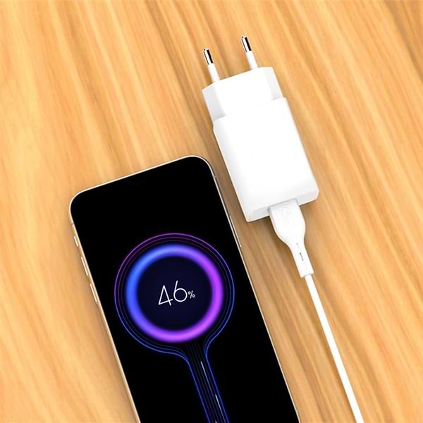 Фото - Мережевий зарядний пристрій SkyDolphin SC36V (1USB, 2.4A) White + кабель microUSB (MZP-000118)