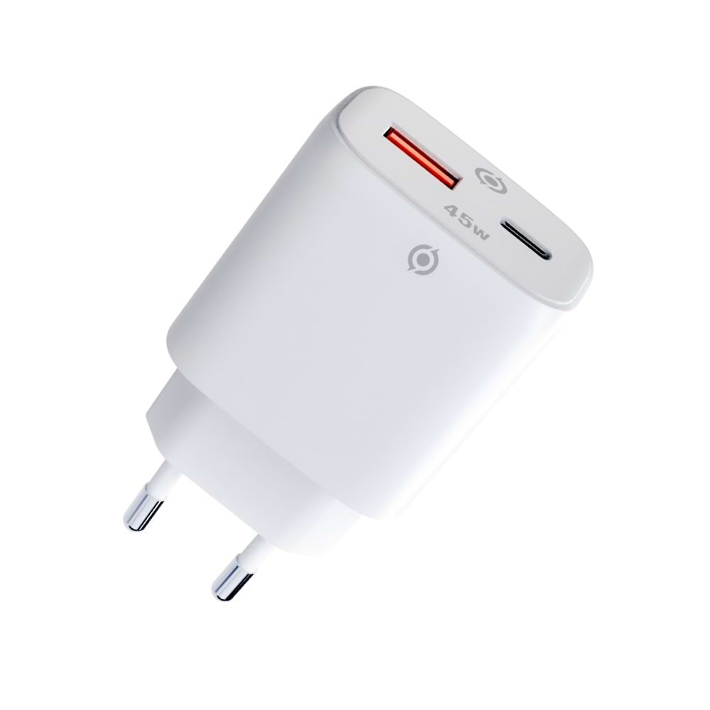 Мережевий зарядний пристрій Piko TC-PD452 1USB-Cx3A 1USBx3A 45W White (1283126597787)