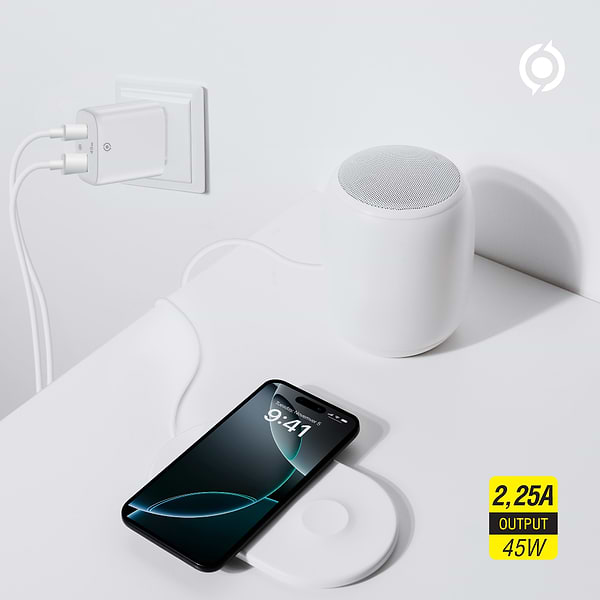 Фото - Сетевое зарядное устройство Piko TC-PD452 1USB-Cx3A 1USBx3A 45W White (1283126597787)