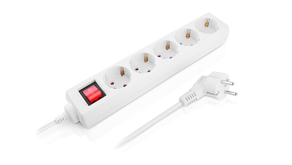 Фото - Мережевий фільтр REAL-EL RS-Protect M, 3m, білий