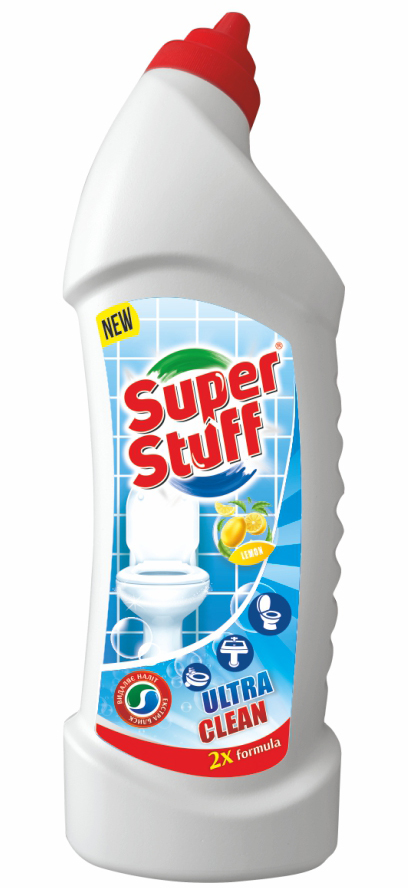 Засіб для чищення унітазу Super Stuff LEMON 1000 мл (SF50625)