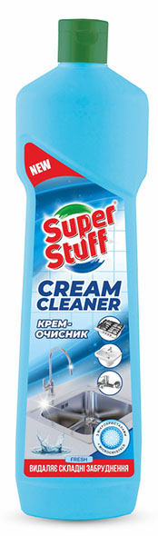 Засіб для чищення універсальний Super Stuff крем для чищення поверхонь Свіжість 500 мл (SF51912)