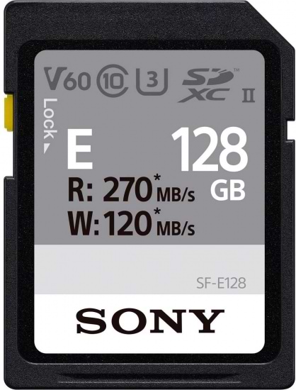 Карта памяти Sony 128GB SDXC C10 UHS-II U3 V60 (SFE128.ET4)
