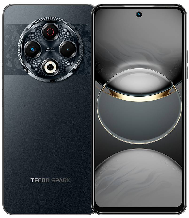 Смартфон Tecno Spark 30 8/128Gb Stellar Shadow - Фото 1
