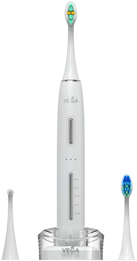 Зубная щетка электрическая Vega Sonic Smart Pro VT-800 W (белая) - Фото 1