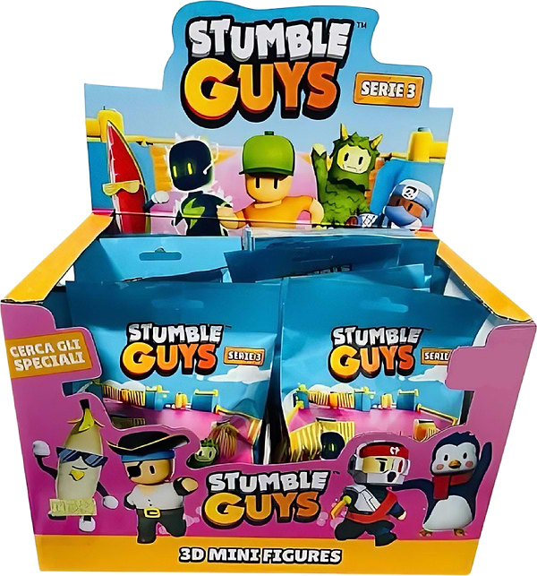 Фото - Игровая фигурка-сюрприз набор STUMBLE GUYS W3 (18 шт.) (SG-40002-CDU) Фото - Игровая фигурка-сюрприз набор STUMBLE GUYS W3 (18 шт.) (SG-40002-CDU)