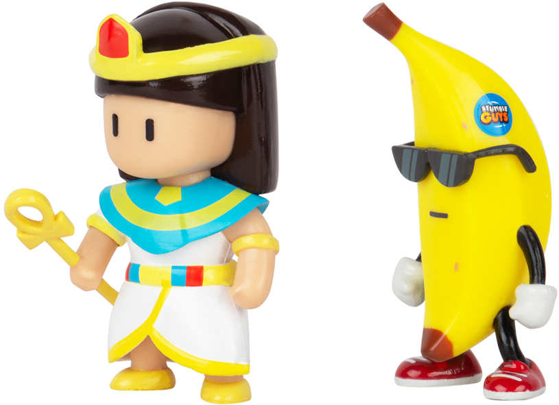 Колекційна фігурка STUMBLE GUYS КЛЕОПАТРА І БАНАН 2 фігурки (SG2015-4)