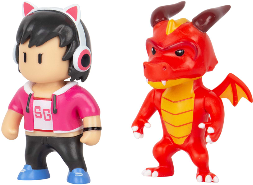 Колекційна фігурка STUMBLE GUYS ОПЕРАТОР ДЖИНА І ДРАКОН ІНФЕРНО 2 фігурки (SG2015-7)