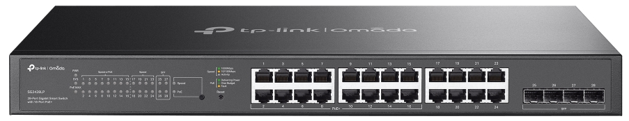 Коммутатор локальної мережі (Switch) TP-Link SG2428LP - Фото 1