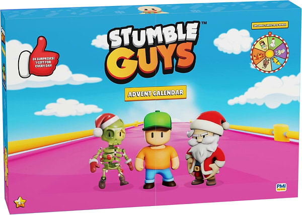 Фото - Ігрова фігурка-сюрприз набір STUMBLE GUYS W2 - АДВЕНТ-КАЛЕНДАР (24 сюрпризи) (SG9205) Фото - Ігрова фігурка-сюрприз набір STUMBLE GUYS W2 - АДВЕНТ-КАЛЕНДАР (24 сюрпризи) (SG9205)