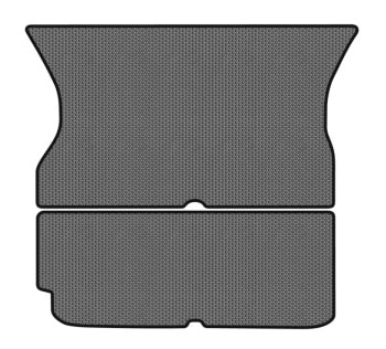 EVA килимок в багажник авто EVAtech для Model X 5 seats Restyling Tesla 2021 1 покоління SUV USA (TA44288BE2SGB)