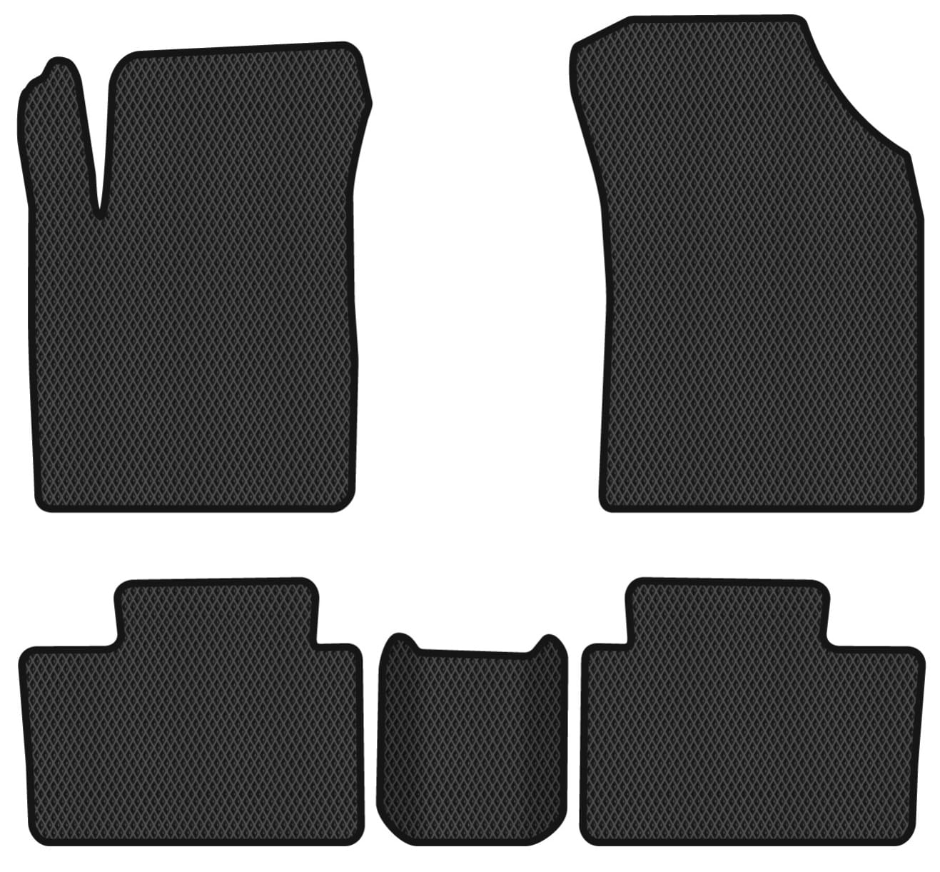 EVA коврики в салон авто EVAtech для E20X Sehol 2018 1 поколение SUV China SH1838CV5RBB