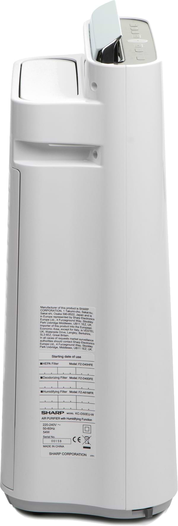 Фото - Очиститель воздуха Sharp KCD60EUW