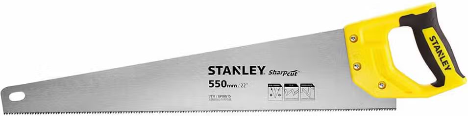 Ножівка Stanley SHARPCUT 550 мм (STHT20368-1)