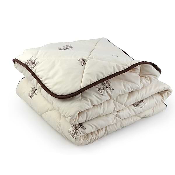 Фото - Одеяло зимнее полуторное Руно 140х205 шерстяная (321.52ШК+ПМ_Sheеp)