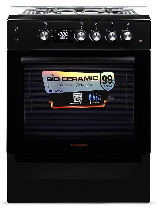 Фото - Плита газова Shivaki Apetito 04-E Black