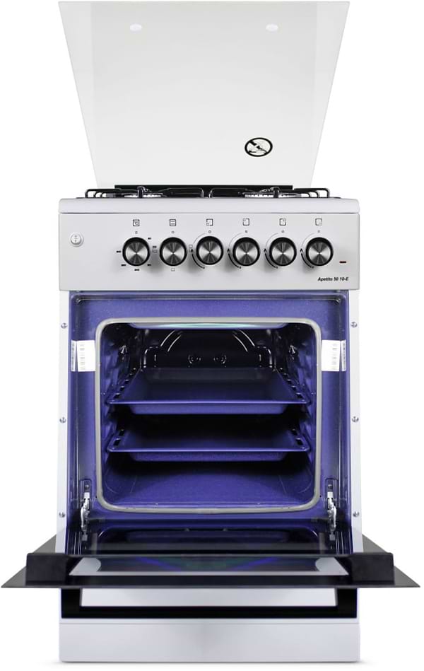 Фото - Плита газовая Shivaki APETITO 50 10-E White