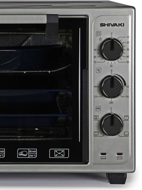 Фото - Уценка - Печь электрическая Shivaki MD 3618 L Grey-Black