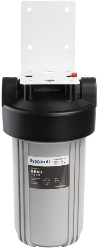 Фото - Фильтр проточный Ecosoft ВВ10 без картриджа (FPV4510ECOGR)